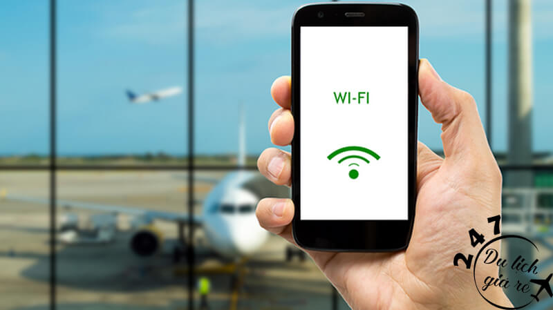 Tại tất cả sân bay trên thế giới hầu hết đã có wifi